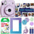 FUJIFILM INSTAX Mini 11 Instant Film Camera Lilac Purple with Accessory Bundle