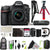 Nikon D850 Digital SLR Camera Body with Nikon 18-55mm Lens with Photo & Video LED Light Kit