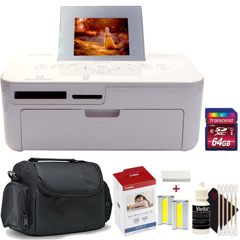Canon Selphy KP-108IN Teds 4x6 Compact Photo CP1000 White The + Printer Canon – P Store