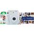 Fujifilm Instax Mini 9 Instant Camera Holiday Gift Set Smokey White with Instant Film