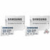 2X Samsung EVO Plus MicroSD 128GB, 130MBs Memory Card with Adapter