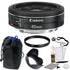Canon EF 40mm f/2.8 STM Lens + 52mm UV Filter + More Accessories!