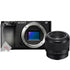 Sony Alpha A6100 Full HD 120p Video Mirrorless Digital Camera with Sony FE 50mm F/1.8 Standard Lens