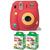 FUJIFILM INSTAX Mini 9 Instant Film Camera Toy Story 4 Red with 2x Fujifilm 2x10 Film Pack