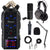 Zoom H6essential 6-Track 32-Bit Float Portable Audio Recorder with Zoom ZDM-1 Podcast Mic Pack Accessory Bundle and Boya BY-BA20 Desk Holder Microphone Stand Bracket