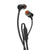 Panasonic RF-P50D Portable FM/AM Radio with JBL T110 in Ear Headphones Black