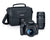 Canon EOS Rebel T7 24.1MP DSLR with EF 18-55mm + EF 75-300mm Double Zoom KIT + 100ES Bag
