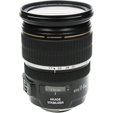 Canon EF-S 17-55mm f/2.8 IS USM Lens with Vivitar 77mm UV CPL ND8 Filter Kit and Accessory Bundle