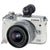 Canon EOS M6 24.2MP Mirrorless Digital Camera White with 15-45mm Lens + Electronic Viewfinder
