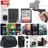 Accessory Bundle for Canon Rebel T7 T6 T5 T100 EOS 2000D with Genuine Canon LP-E10 Battery in Original Packaging