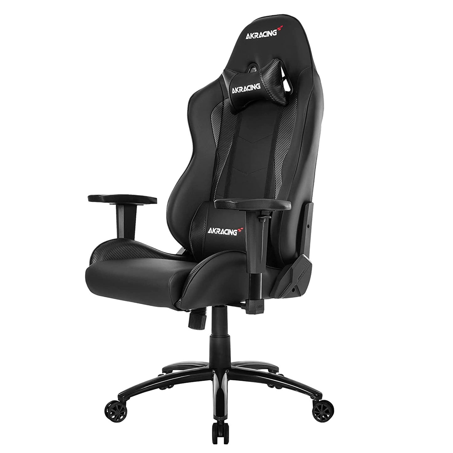AKRACING AK-NITRO-CB-ST Nitro Gaming Chair Carbon Black Stylish Design Enhanced Ergonomics