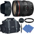 Canon EF 24-70mm f/4L IS USM Lens + 77mm UV Filter + Lens Pen + Cleaning Cloth + Camera Case