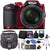 Nikon Coolpix B500 16MP Digital Camera Red with Ultimate Accessory Kit