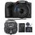 Canon PowerShot SX420 IS 20MP Digital Camera (Black) with Camera Case
