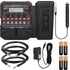 Zoom A1X Four Acoustic Instrument Multi-Effect Processor + Pig Hog Cable Accessory Kit