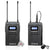 BOYA BY-WM8 Pro-Kit 1 UHF Dual-Channel Wireless Lavalier System (556 to 595 MHz) Dual-channel receiver