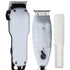 Andis Barber Combo Adjustable Blade Clipper and T-Blade Trimmer Set with Small Styling Comb