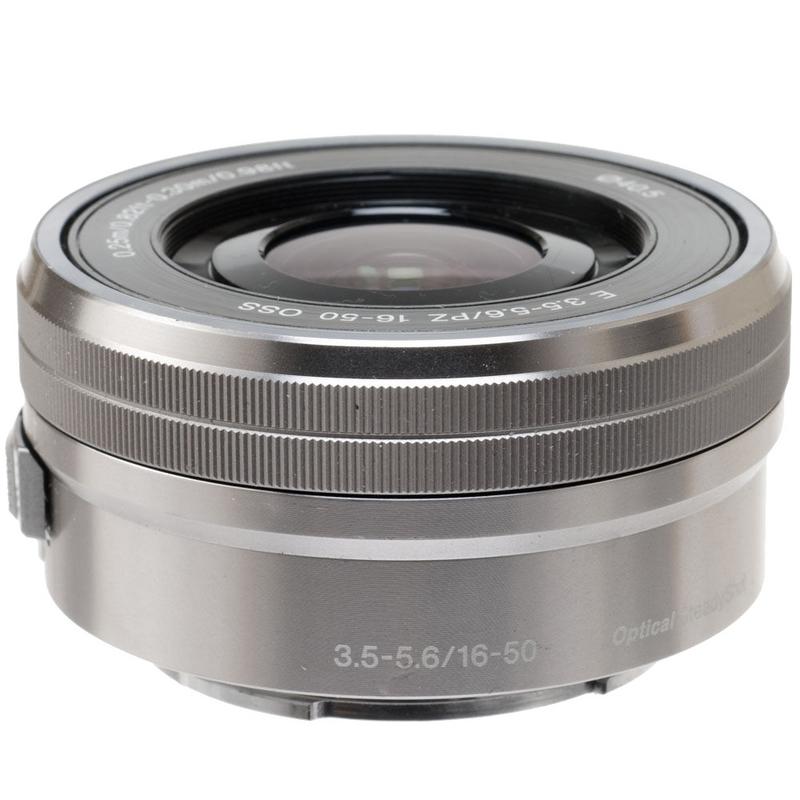 Sony E PZ 16-50mm F/3.5-5.6 OSS Lens SELP1650 Silver for Sony E