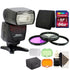 Nikon SB-700 AF Speedlight Hot Shoe Mount Flash for Nikon DSLR Cameras + Top Accessories