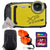 Fujifilm Finepix XP140 16.4MP Waterproof Shockproof Digital Camera Yellow + 64GB Accessory Kit