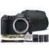 Canon EOS RP 26.2MP Mirrorless Digital Camera Body Black with Camera Case and Extra Battery