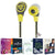 JLAB Diego Earbuds Yellow + Mic + Lifestyle Essentials for IOS Softwares