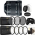 Canon EF-S 10-18mm f/4.5-5.6 IS STM Lens with Ultimate Accessory Bundle For Canon DSLR Cameras