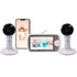 Motorola Full HD Wi-Fi Video Baby Monitor with 2 Cameras, 5" Screen 1000ft Long Range Remote, Connects to Smart Phone App - VM65-2 CONNECT