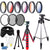 58mm Color Filters with Accessory Bundle For Canon T5 , T5i , T6 ,T6i and T7i