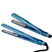 BaBylissPro Nano Titanium Ultra-Thin Flat Irons 1" & 1 ½" Combo BNTPP57UC with BabylissPro Nano Titanium Crimper Styling Iron 1 1/2" BNTCRL3073TUC and Barber Accessories