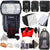 Canon Speedlite 600EX II-RT Flash with Battery & Charger + Ultimate Accessory Kit E-TTL / E-TTL II Compatible Flash
