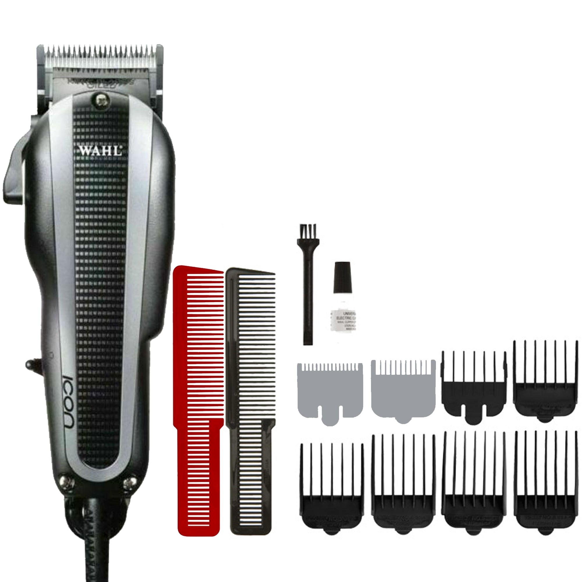 Wahl Icon Professional Hair Clipper 8490-900 with Large Styling Comb – The  Teds Store
