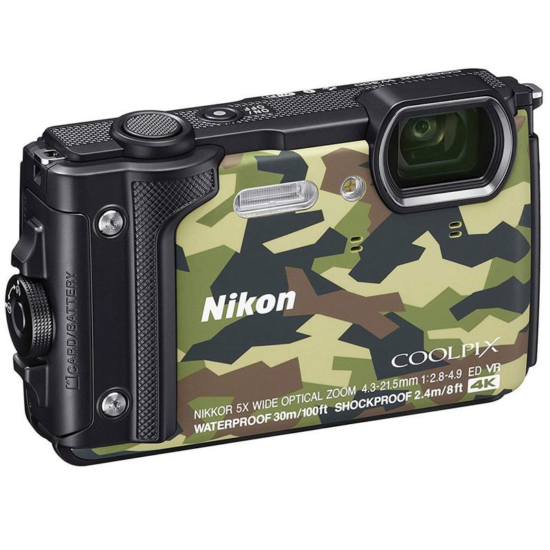 NIKON COOLPIX W300 16MP Waterproof Wi-Fi UHD 4K/30p Video Recording Di ...