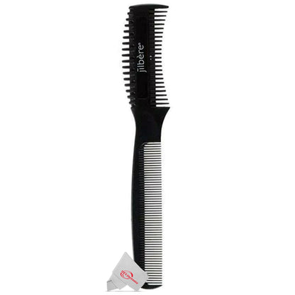 BaByliss Pro Porcelain Ceramic Straightening Iron 1" & Spring Curling Iron 1¼" BPCPP6UC with Conair Pro Precision Comb
