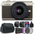 Canon EOS M200 Mirrorless Digital Camera Gold Limited Edition with 15-45mm Lens + Filter Accessory Kit