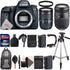 Canon EOS 6D Mark II DSLR Camera + Canon 24-105 f/4L IS II USM, Tamron 70-300mm Lens Essential Accssory Kit
