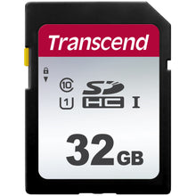 3x Transcend 32GB SDXC/SDHC 300S Memory Card TS32GSDC300S with Memory Card Holder