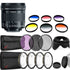 Canon EF-S 10-18mm f/4.5-5.6 IS STM Lens and Accessories For Canon DSLR Cameras