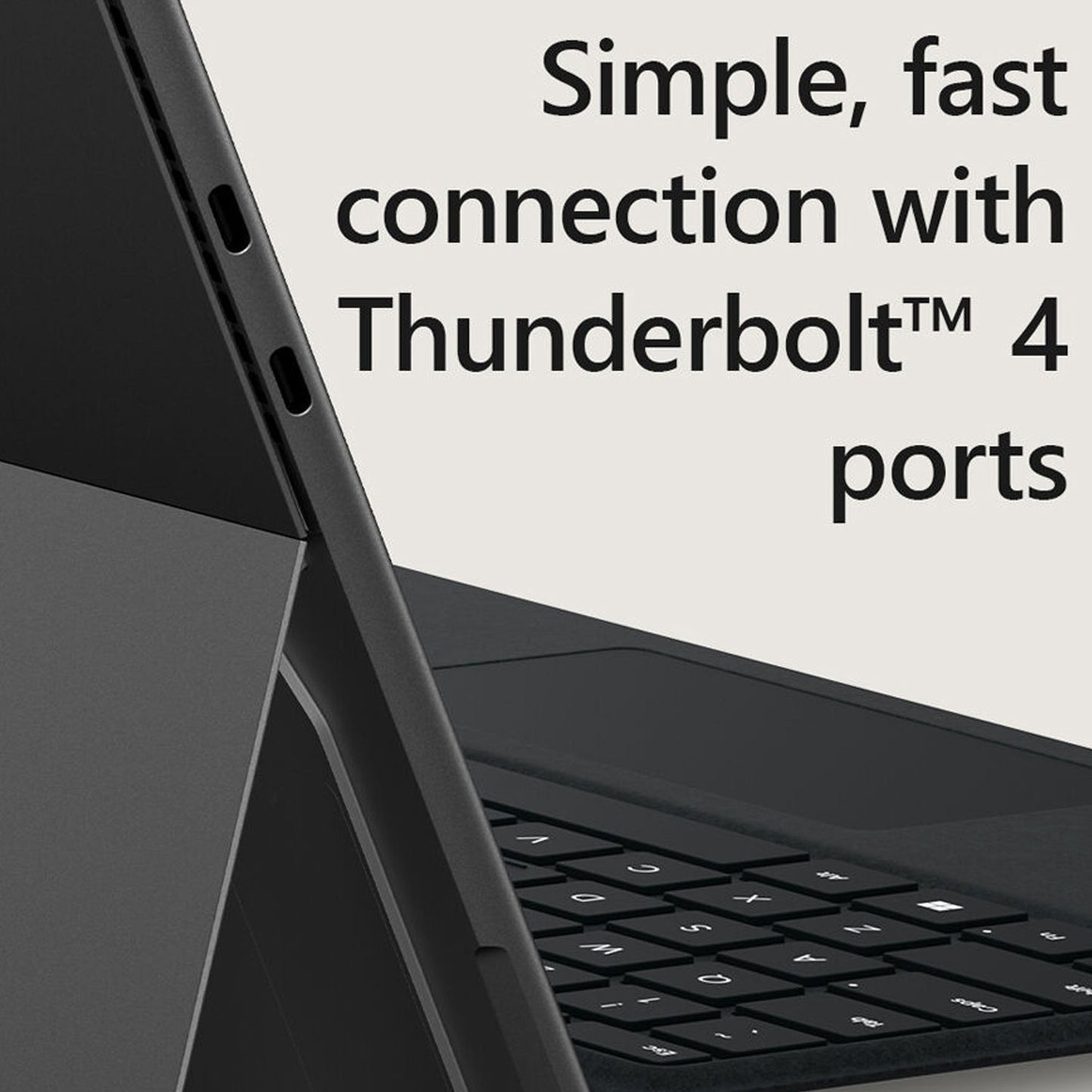 Microsoft Surface Pro 9 - Intel Core i7-1255U - 16GB RAM - 256GB SSD - 13" 120Hz Touchscreen - Windows 11 Home - Intel Evo Platform - QIL-00018 - Graphite