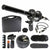 Sony Alpha a7 III Mirrorless Digital Camera (Body Only) + 2x 64GB Memory Card + VidPro Shotgun Microphone Kit + 120 Led Light Panel +  Case + Reader + Wallet + Grip Strap + 3pc Cleaning Kit