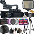 Canon XA11 Compact Full HD 20x Optical Zoom Camcorder-PAL with Filter Kit and Top Accessory Kit