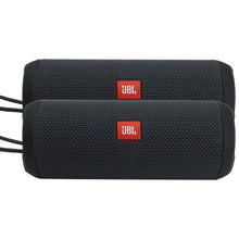 2x JBL Flip Essential Bluetooth Speaker (Black)