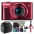 Canon PowerShot SX720 HS 40x Optical Zoom Digital Camera Red with Accessory Bundle