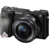 Sony Alpha A6100 Full HD 120p Video Mirrorless Digital Camera with Sony 16-50mm ILCE-6400L/B Lens