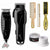 Andis Barber Combo Adjustable Blade Clipper and T-Blade Trimmer Set Barber's Best Bundle