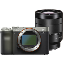 Sony Alpha a7C Mirrorless Digital Camera (Silver) with Sony Vario-Tessar T* FE 24-70mm f/4 ZA OSS Lens