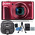 Canon PowerShot SX720 20.3MP Digital Camera Red with Accessory Kit