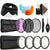 58mm Filter Kit with Accessory Kit for Canon EOS 77D , 80D and 760D