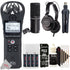 Zoom H1n 2-Input / 2-Track Portable Handy Recorder with Onboard X/Y Microphone and ZDM-1 Mic Accessory Kit